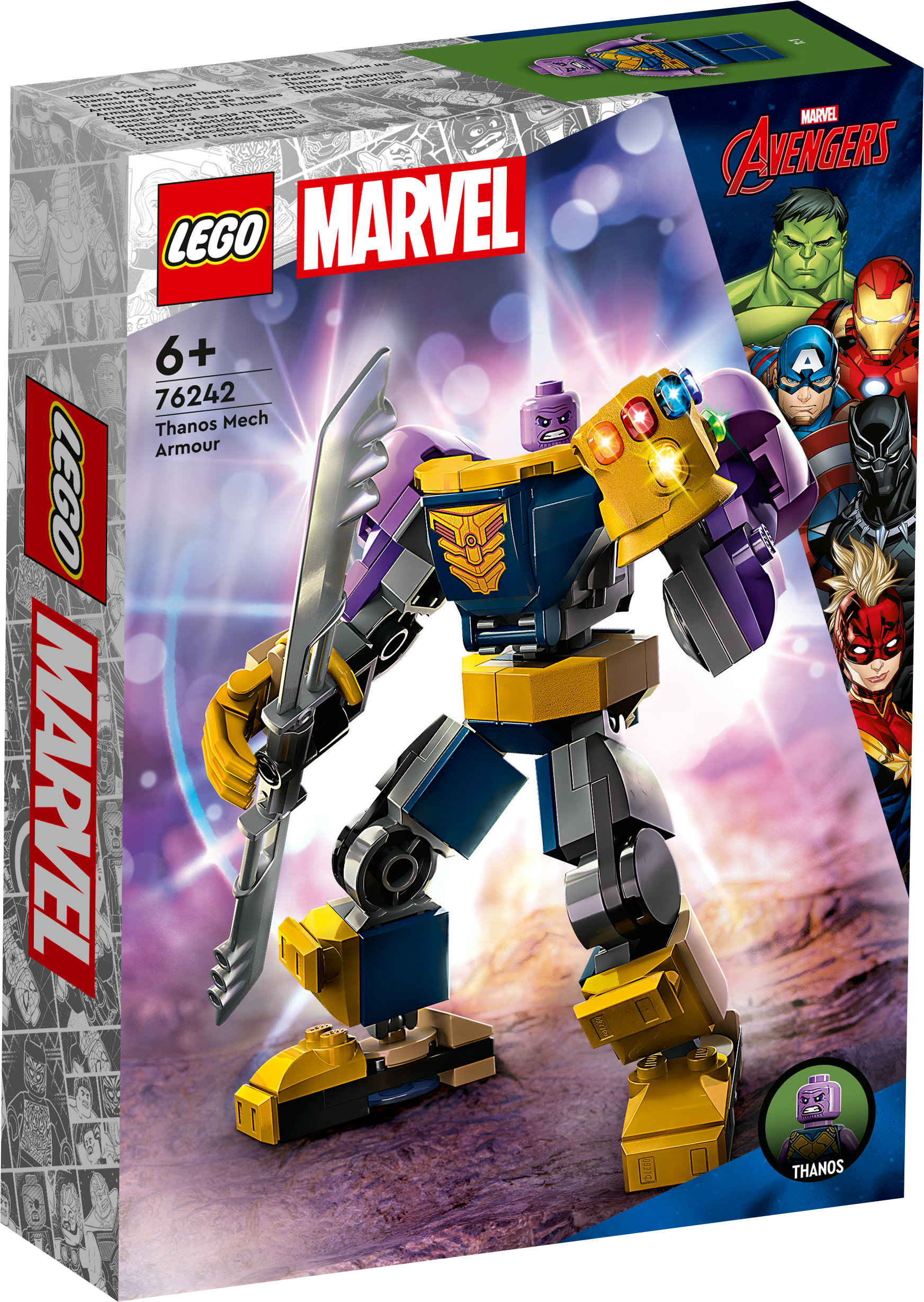 LEGO Marvel Avengers Armatura Mech Thanos