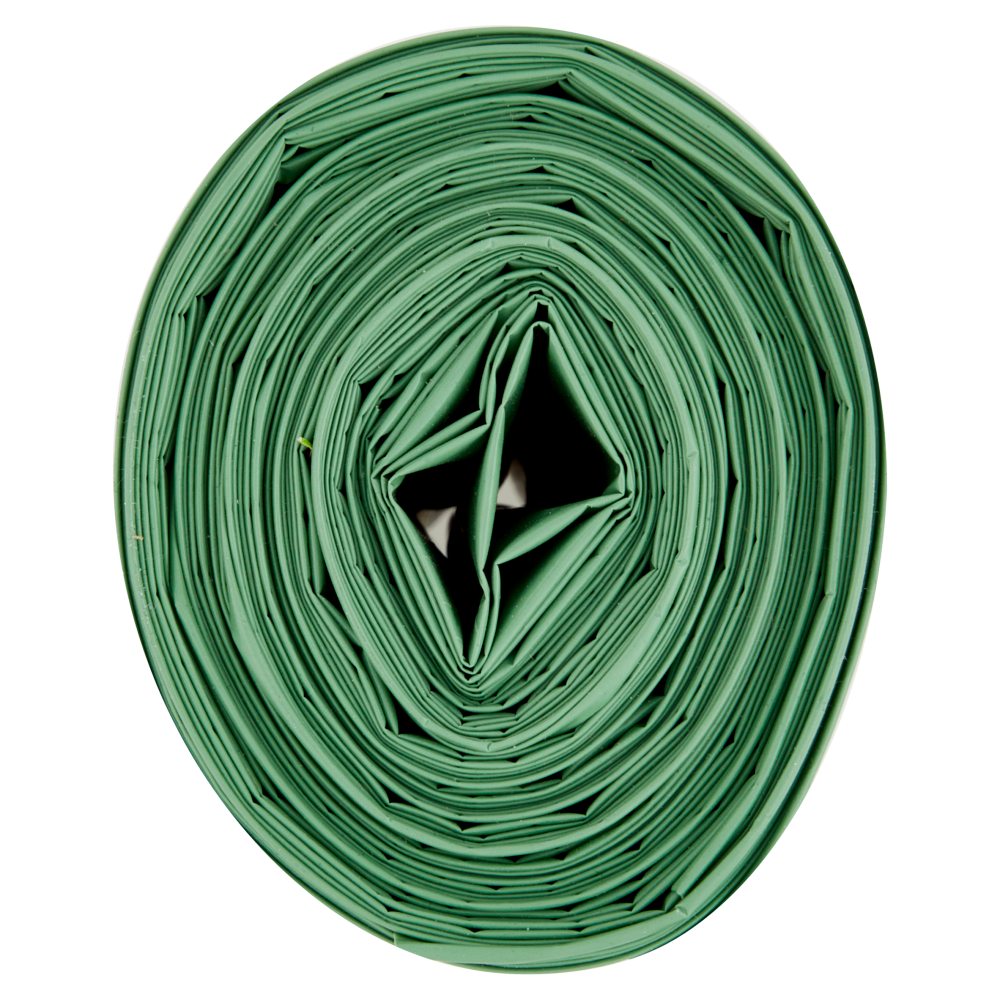 Domopak Spazzy Sacco Verde 100% Riciclato da Post-Consumo con Manici 110 lt 70x120 cm 10 pz