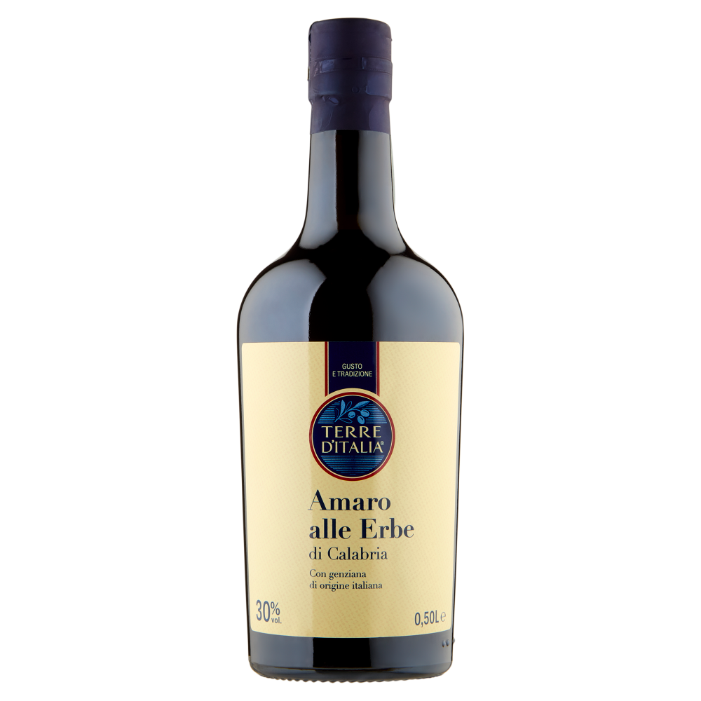 Terre d'Italia Amaro alle Erbe  di Calabria 0,50 L