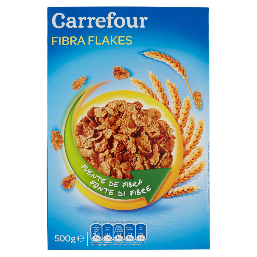 Carrefour Fibra Flakes 500 g