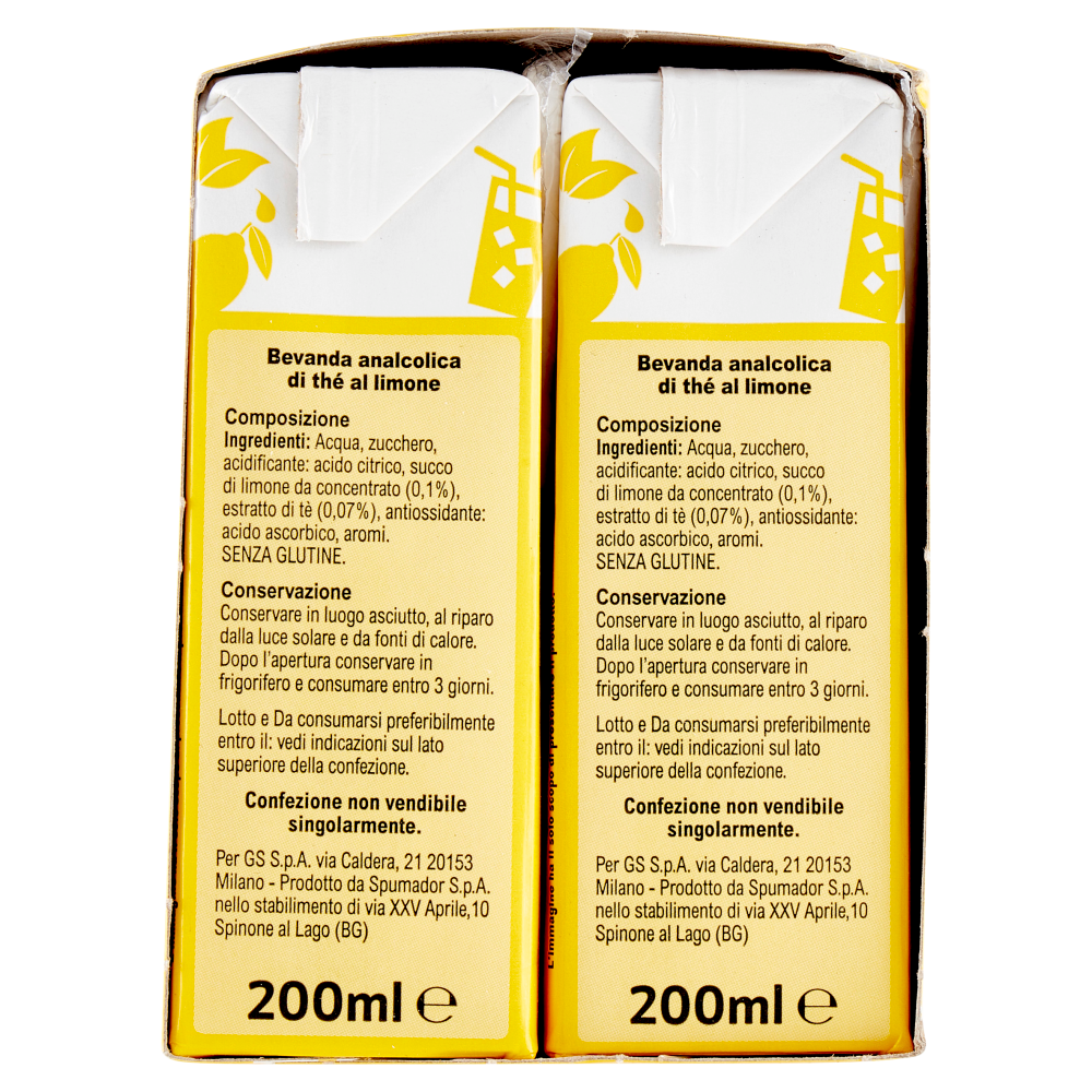 Carrefour Classic Thé al Limone 6 x 200 ml
