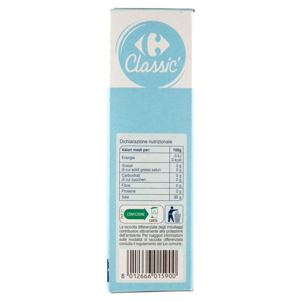 Carrefour Classic Sale Marino Grosso 1 kg