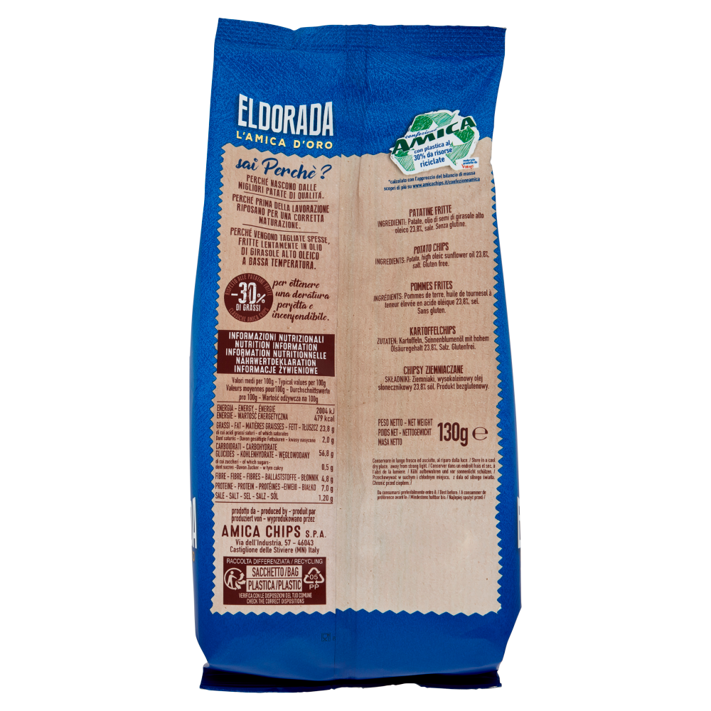 Amica Chips Eldorada Grigliata 130 g