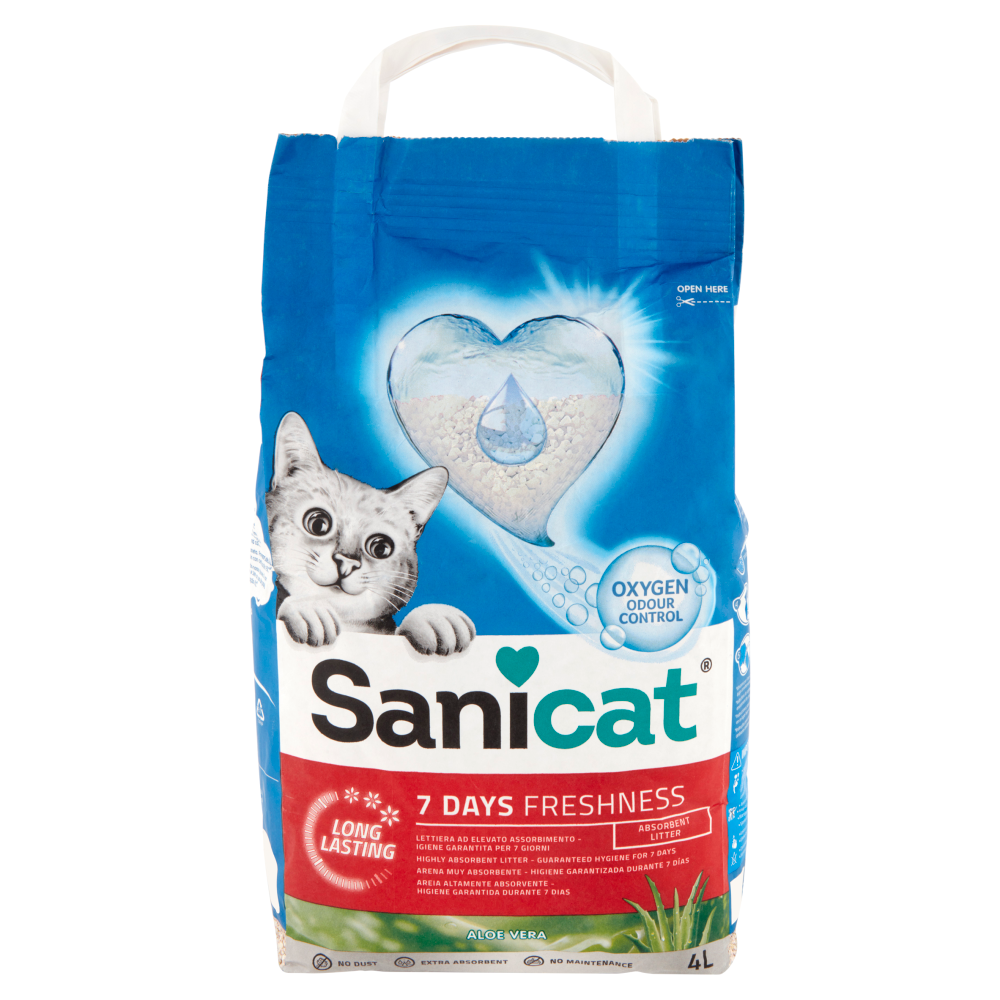 Sanicat 7 Days Freshness Aloe Vera 4 L