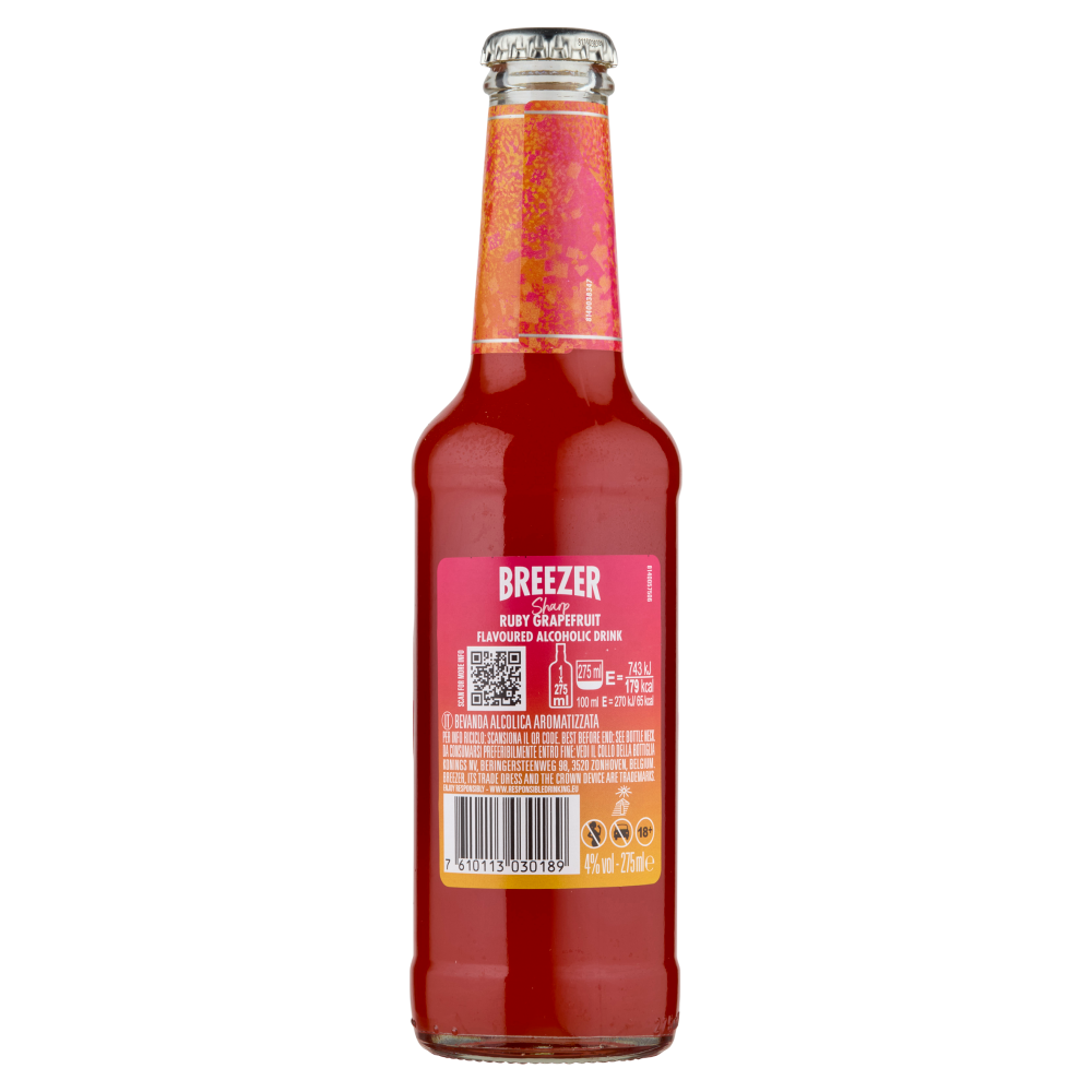 Breezer Sharp Ruby Grapefruit 275 ml
