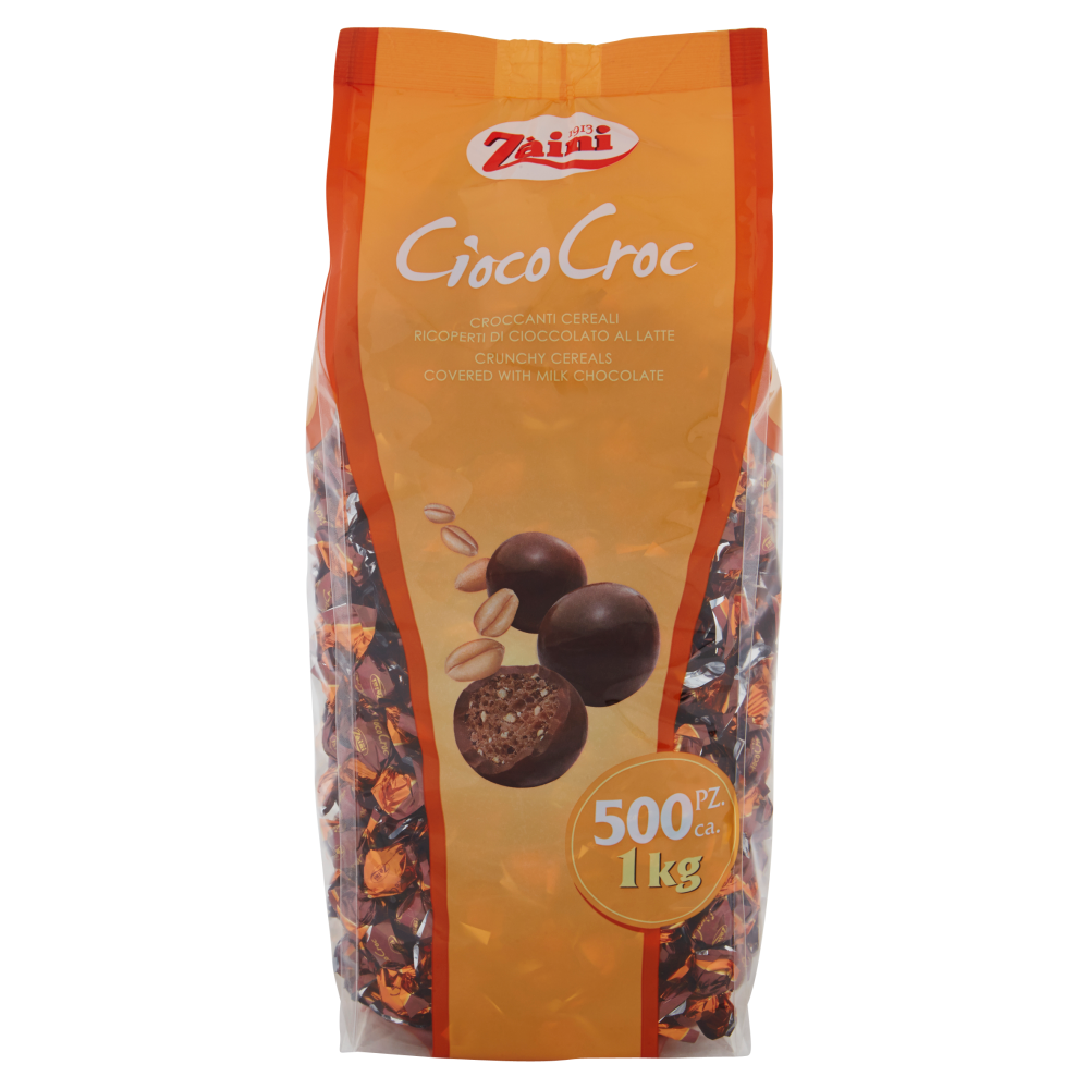 Z&agrave;ini CiocoCroc Croccanti Cereali Ricoperti di Cioccolato al Latte 1000 g