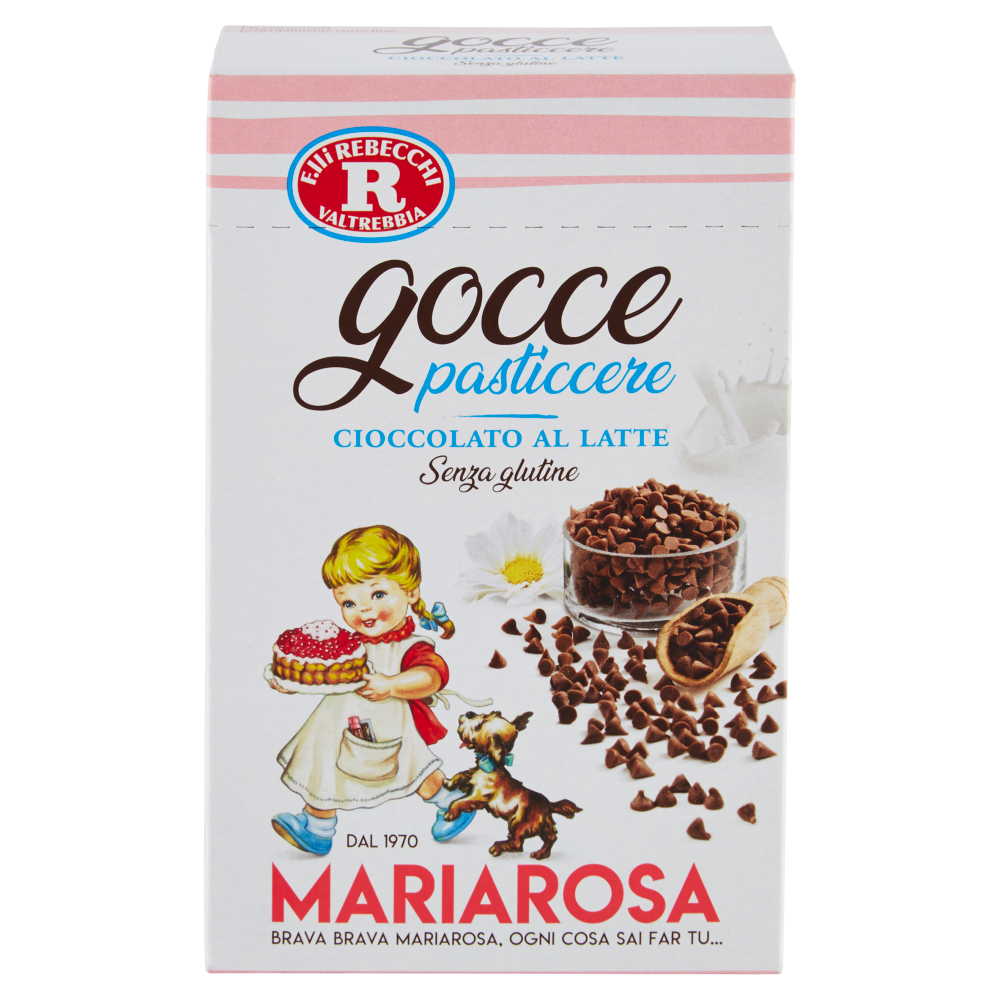 Mariarosa Gocce pasticcere Cioccolato al Latte 125 g
