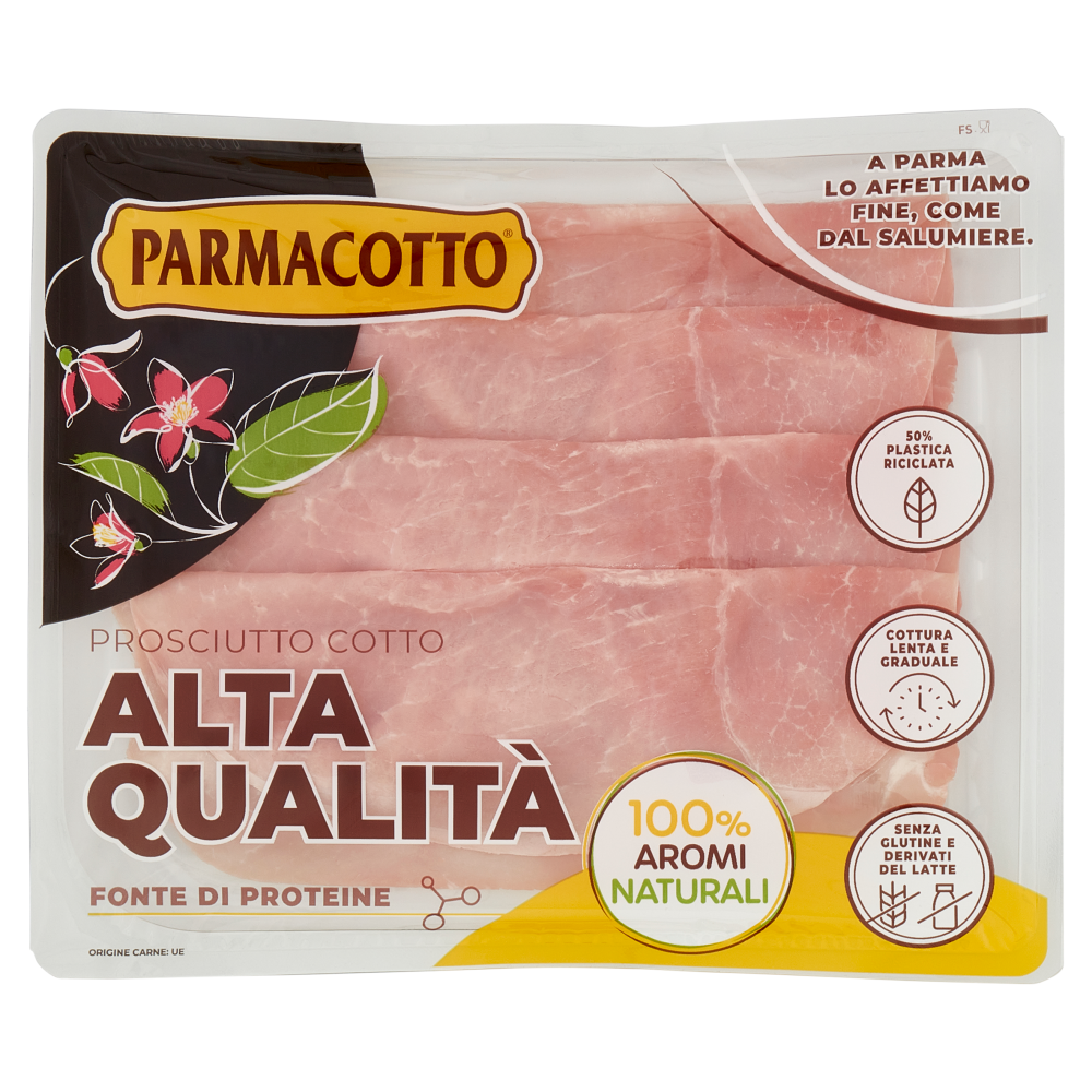 Parmacotto Prosciutto Cotto Alta Qualità 100 g