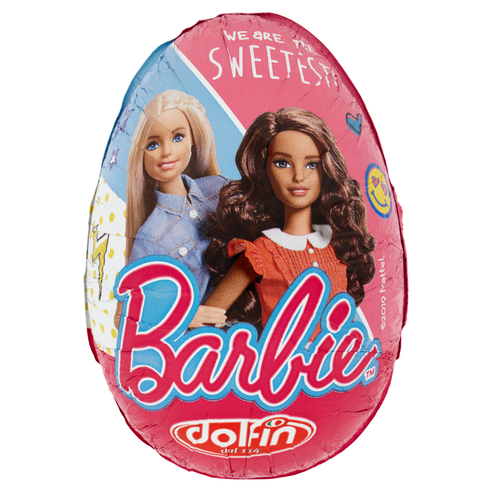 dolfin Maxi Ovetto di Cioccolato al latte finissimo Barbie 110 g