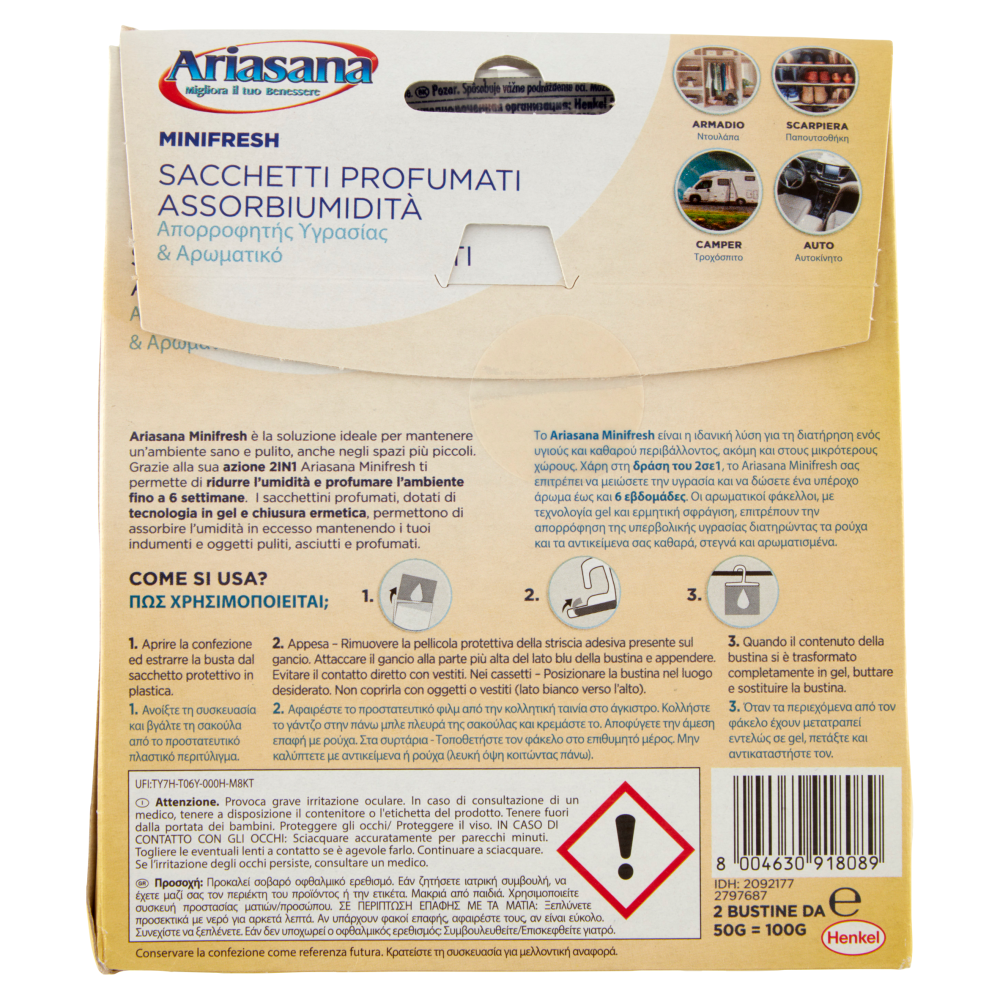 ARIASANA Minifresh Comfort 100 g