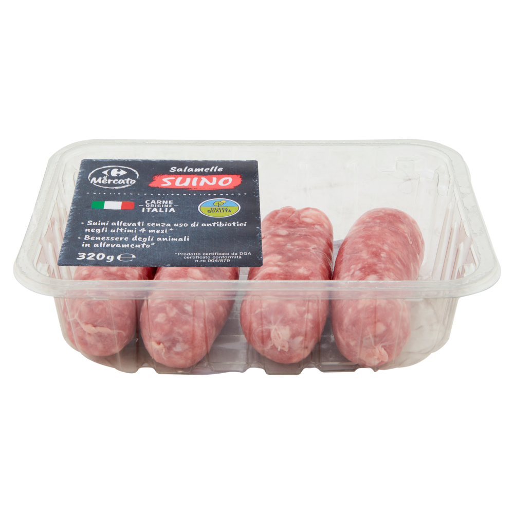 Carrefour il Mercato Salamelle Suino 320 g