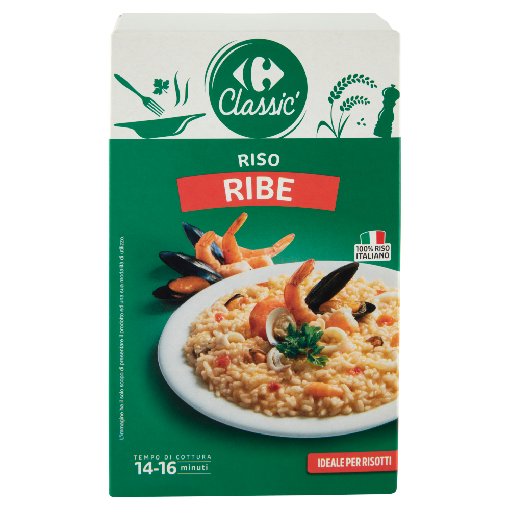 Carrefour Classic Riso Ribe 1 kg