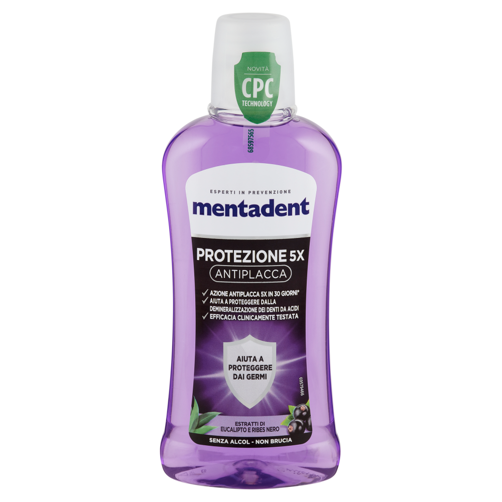Mentadent Protezione 5X Antiplacca 400 ml