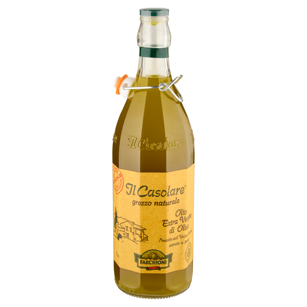 Farchioni Il Casolare grezzo naturale Olio Extra Vergine di Oliva 1 L