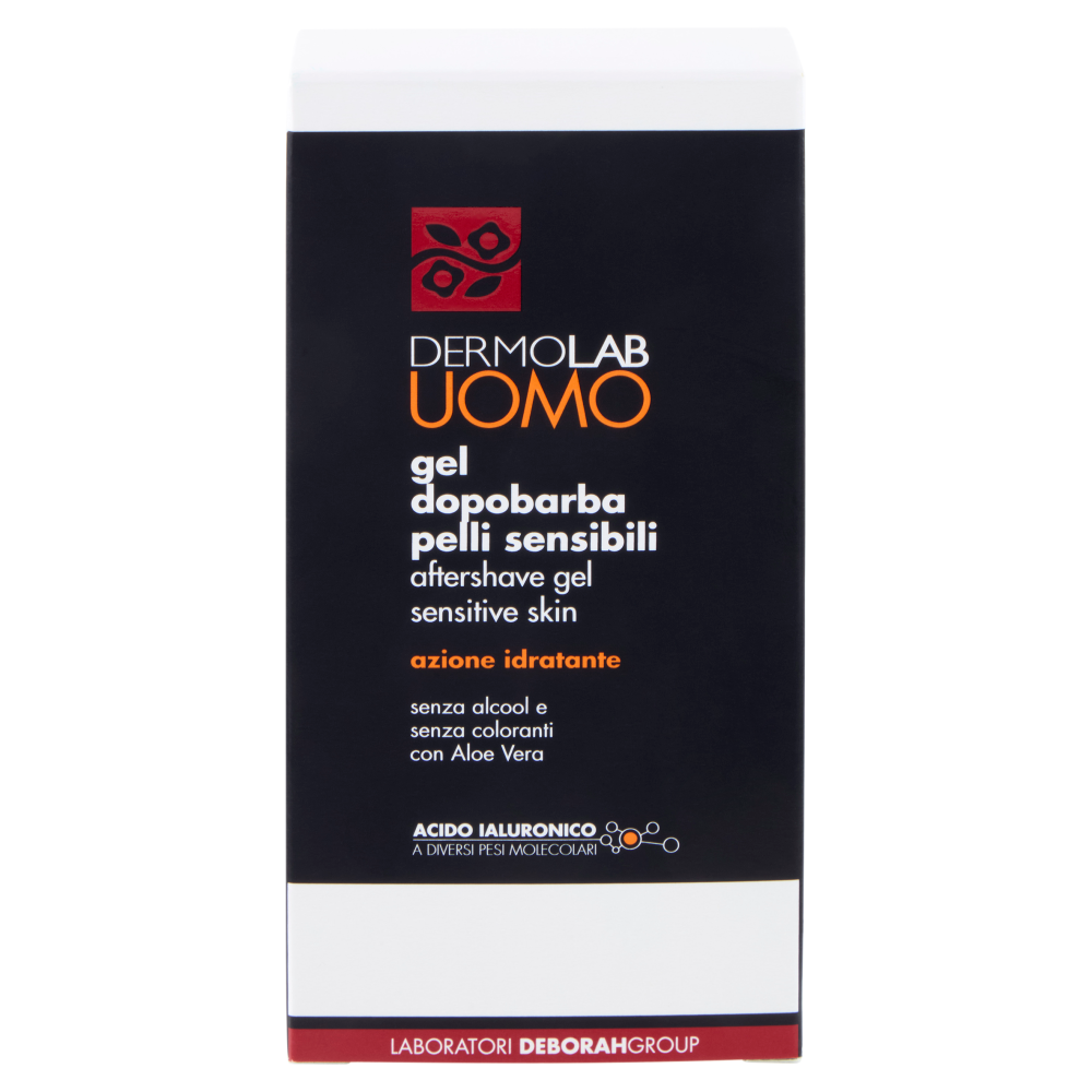 Dermolab Uomo gel dopobarba pelli sensibili 120 ml