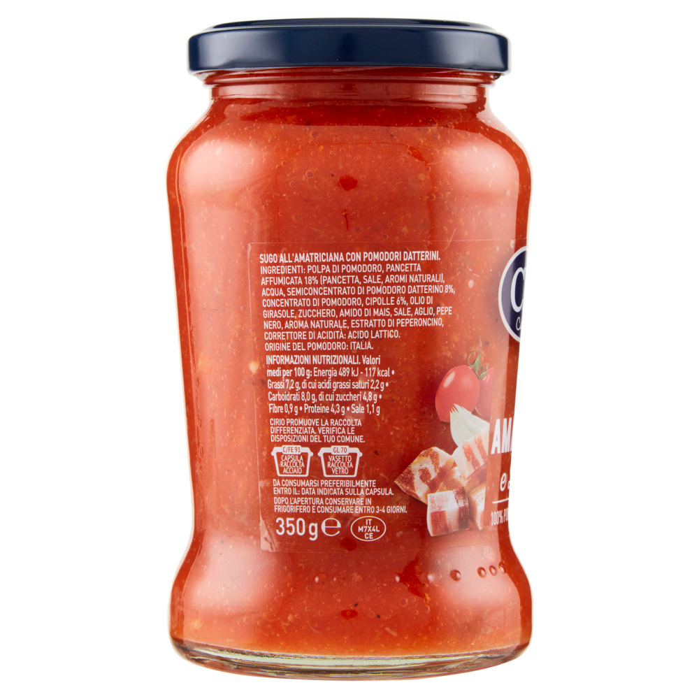 Cirio Sugo Amatriciana e Datterini 350 g