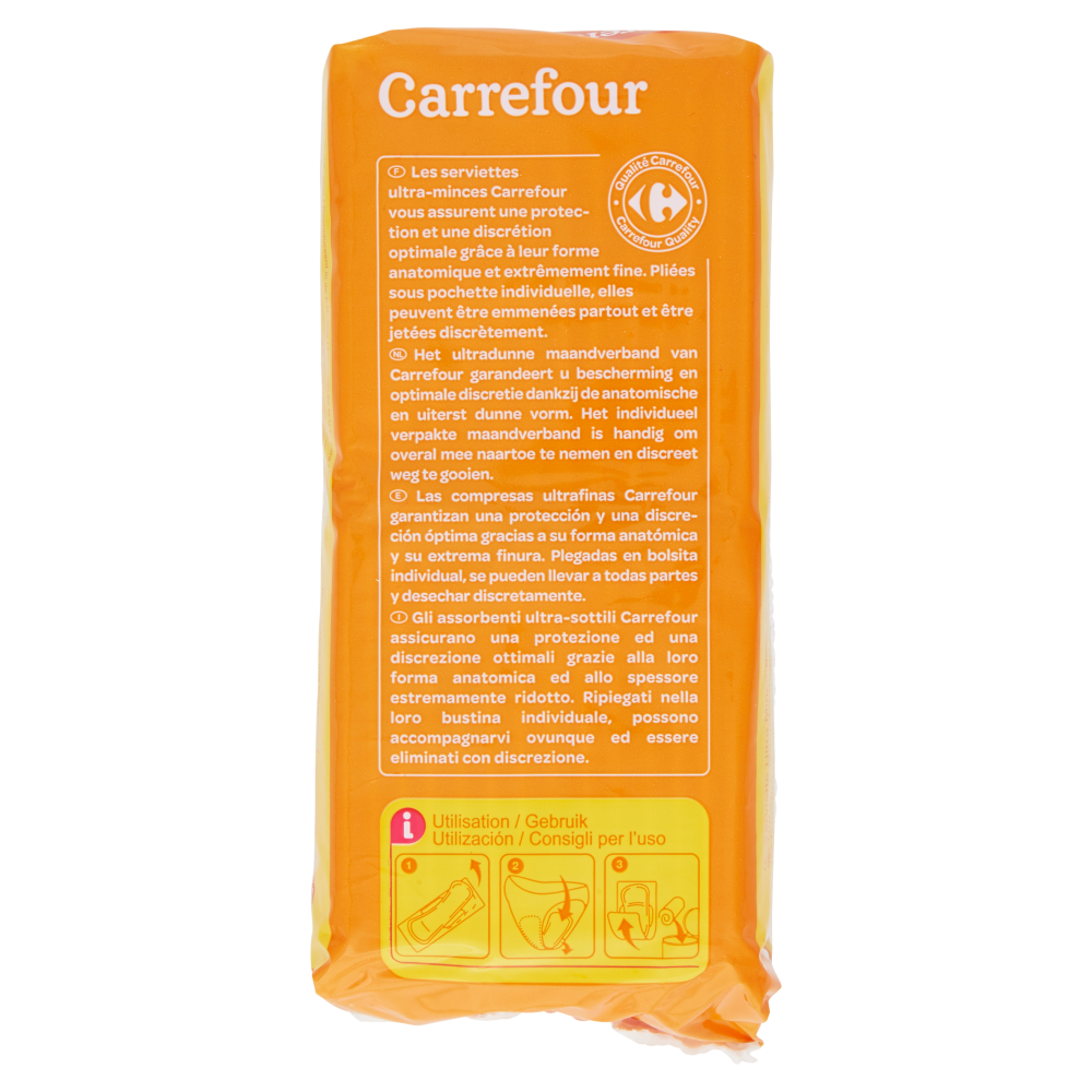 Carrefour Ultra Sottili Normal+ 28 pz