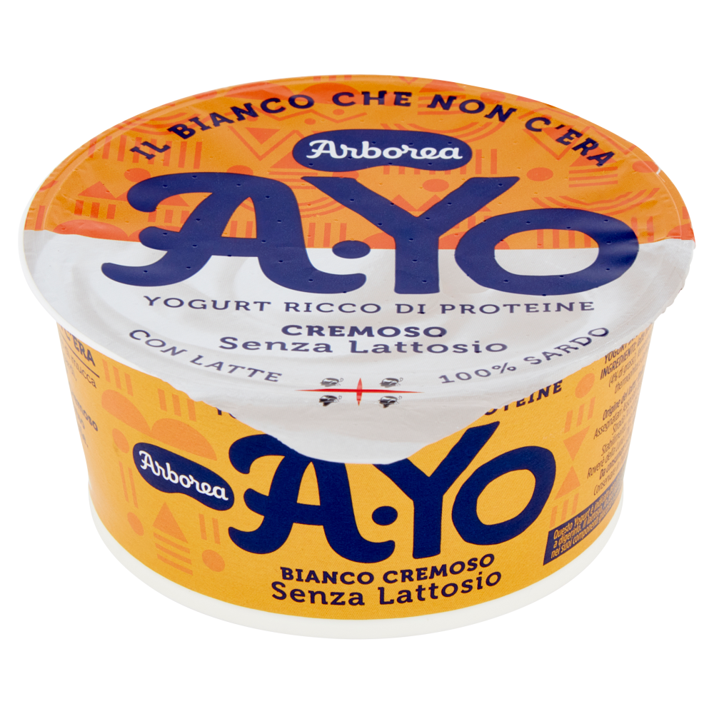 Arborea Ayo Yogurt Ricco di Proteine Senza Lattosio 140 g