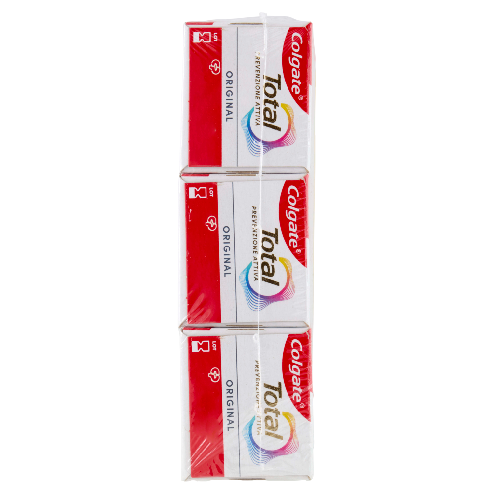 Colgate Dentifricio Total Prevenzione Attiva Original 3 x 75 ml