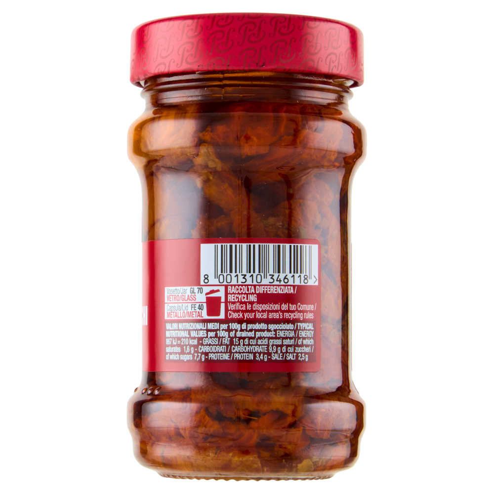 Polli Pomodori Secchi a Filetti Sottolio 190 g