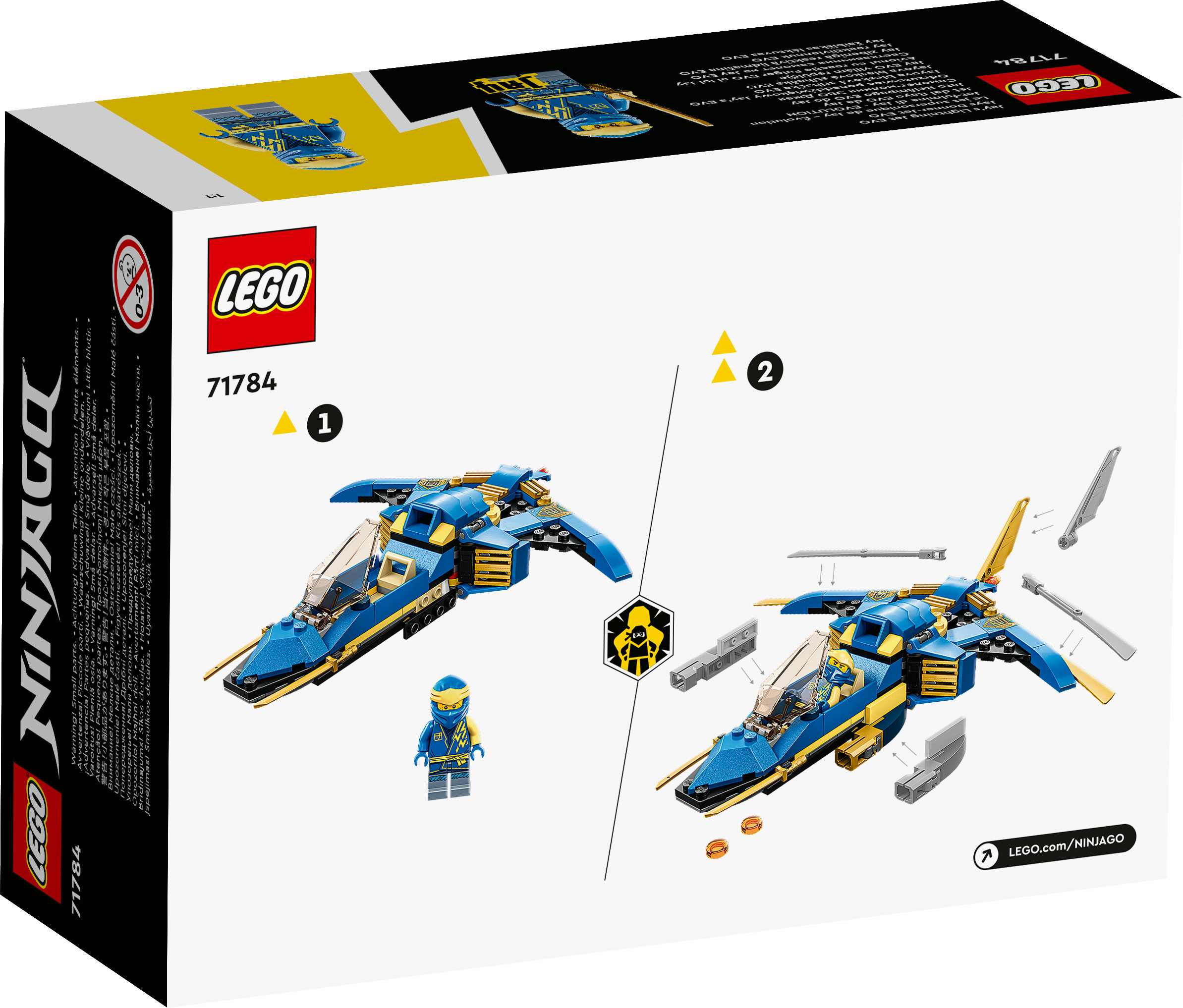 LEGO NINJAGO Jet-fulmine di Jay - EVOLUTION