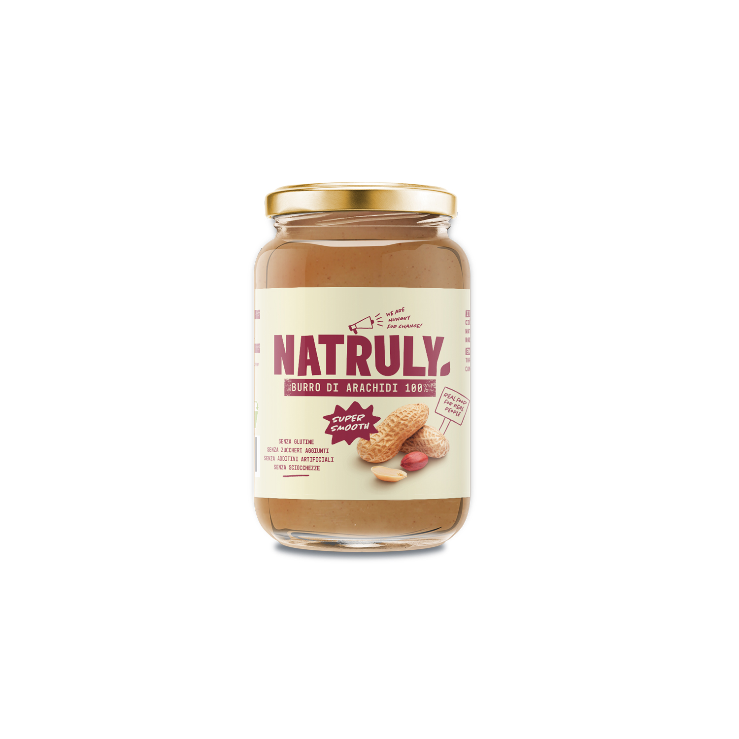 Burro di Arachidi Supersmooth 100%