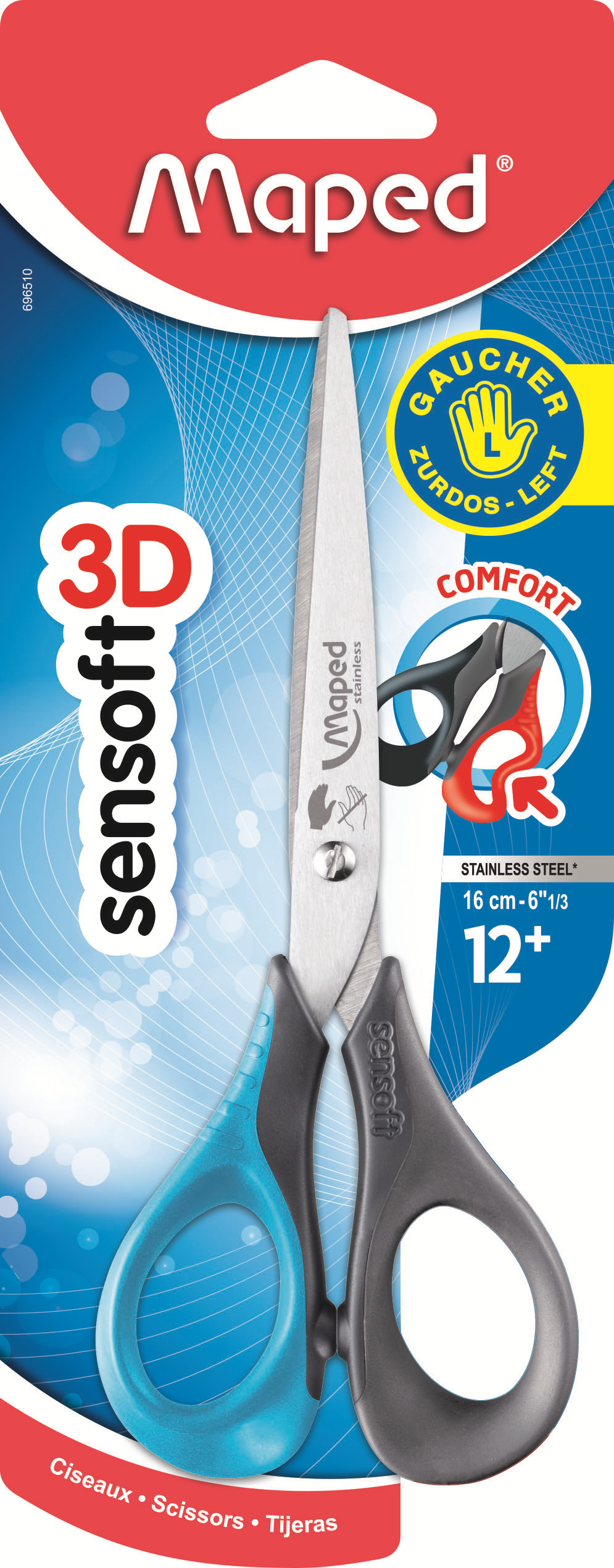 Maped Forbici Sensoft 16 cm per Mancini