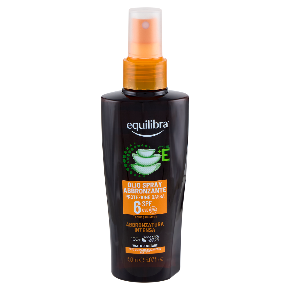 equilibra Olio Spray Abbronzante Protezione Bassa 6 SPF 150 ml
