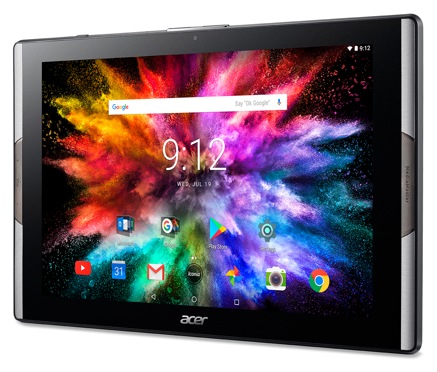 Acer Iconia A3-A50-K23Y Mediatek 64 GB 25,6 cm (10.1") 4 GB Wi-Fi 5 (802.11ac) Android 7.0 Nero