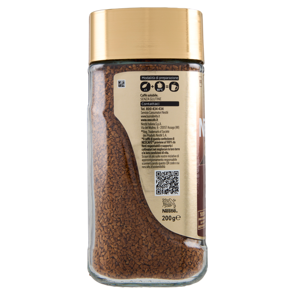 NESCAF&Eacute; Gold Caff&egrave; Solubile Barattolo 200g