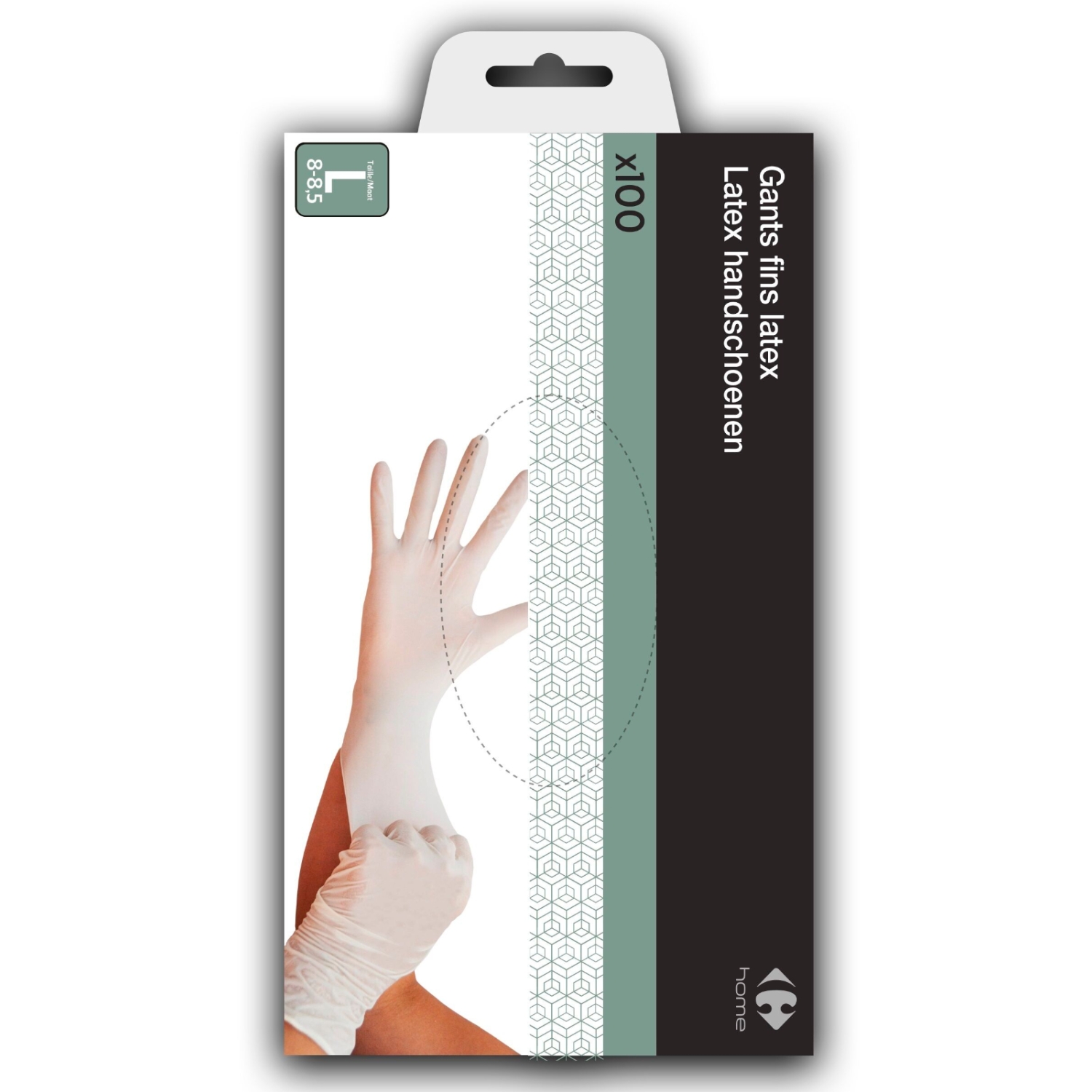 Carrefour Guanti latex x100 tg crf