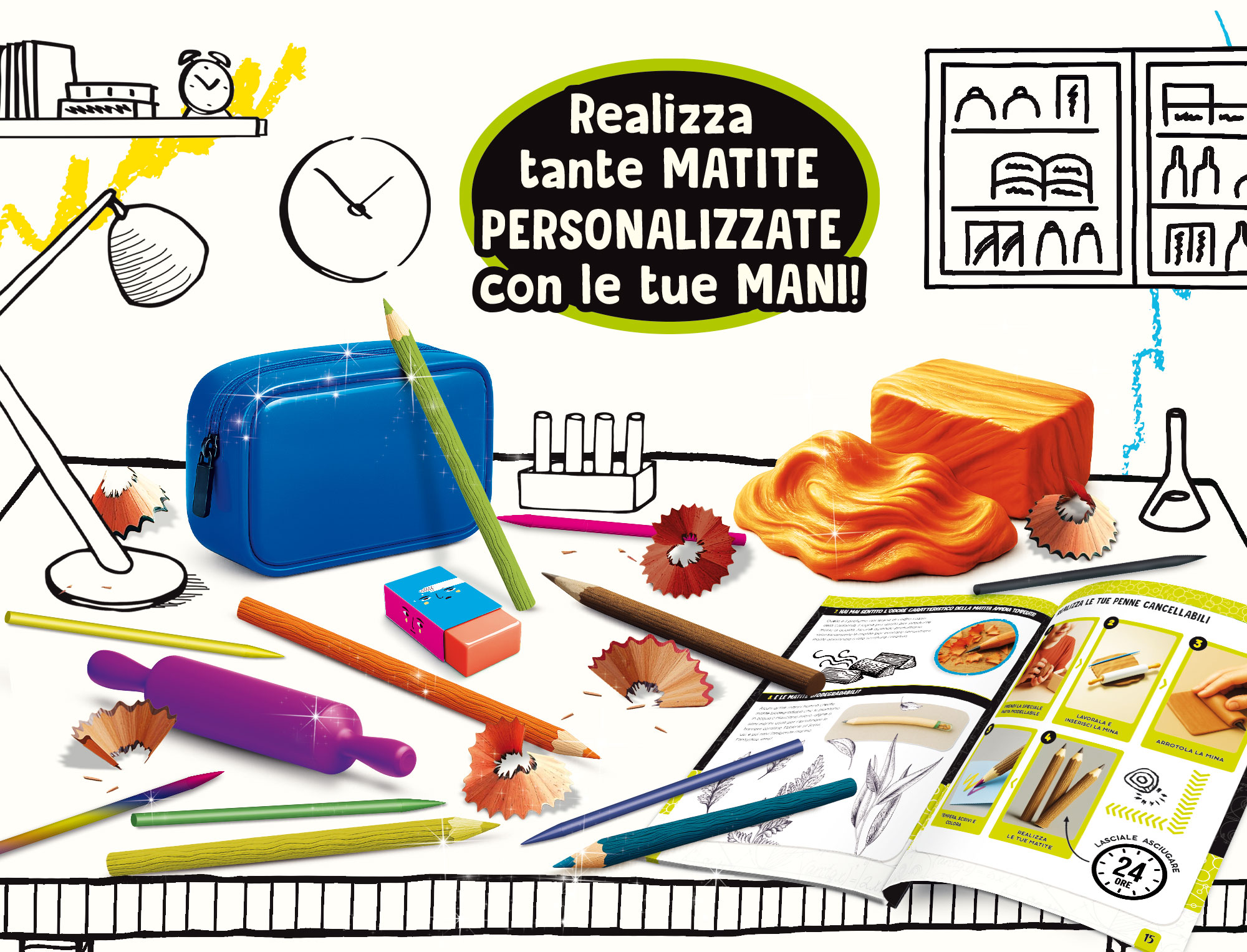 Lisciani I’m A Genius Laboratorio Delle Matite