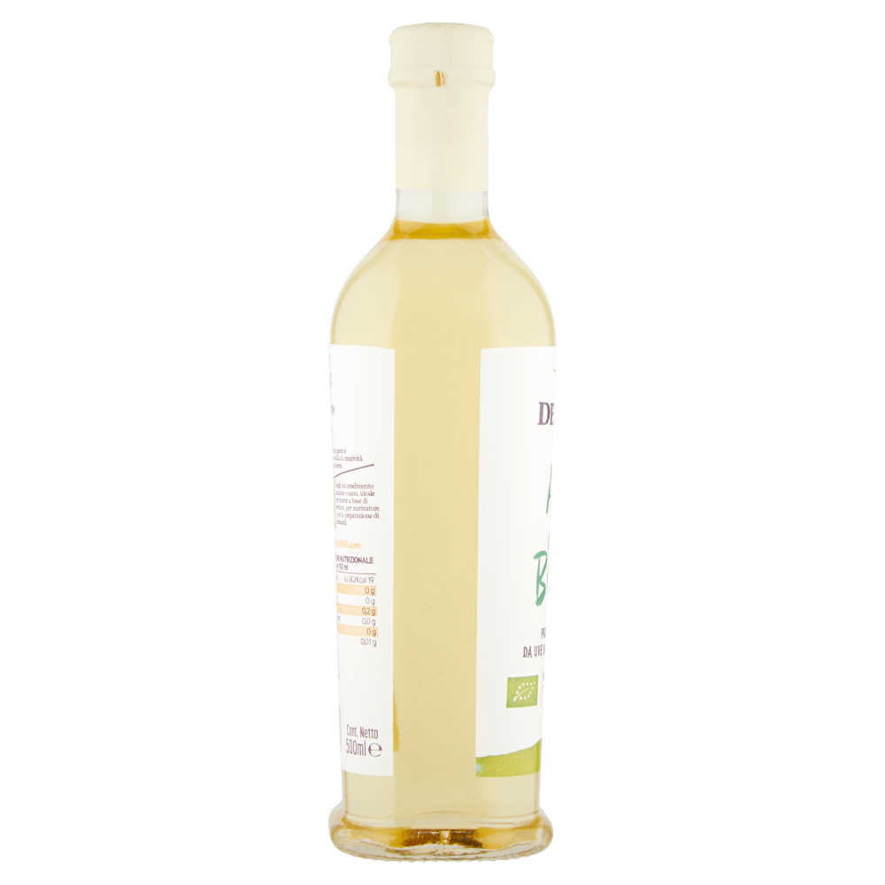 De Nigris Aceto di vino Bianco Biologico 500 ml