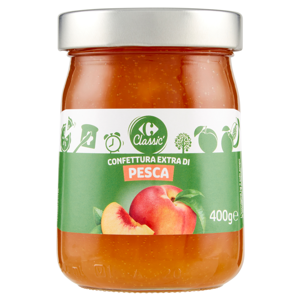 Carrefour Classic Confettura Extra di Pesca 400 g