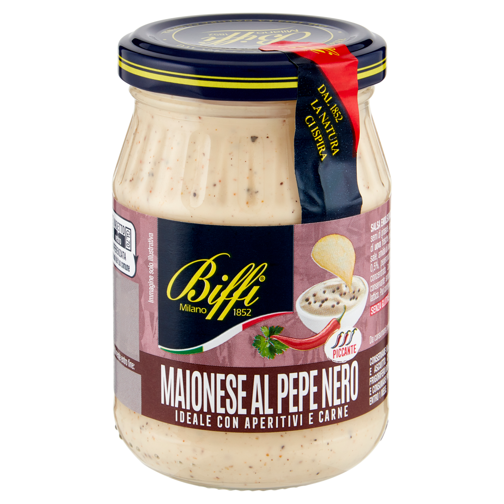Biffi Maionese al Pepe Nero 180 g