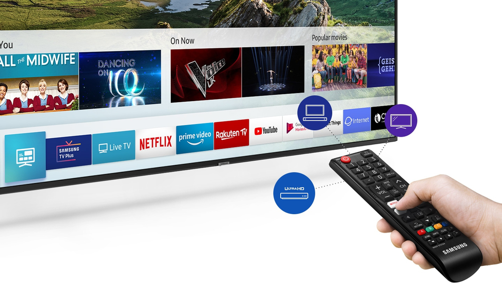 Samsung TV UHD 4K 55" RU7170 2019