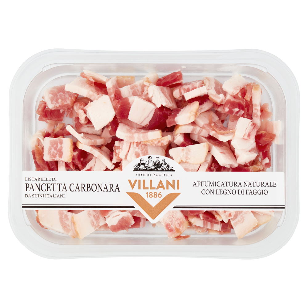 Villani Listarelle di Pancetta Carbonara 120 g