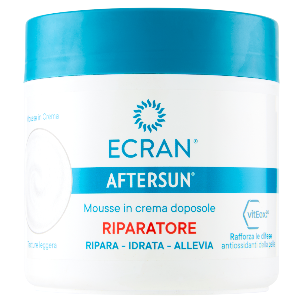 Ecran Aftersun Mousse in crema doposole Riparatore 350 ml