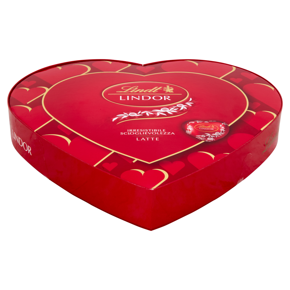 Lindt Lindor scatola cuore latte 178 g