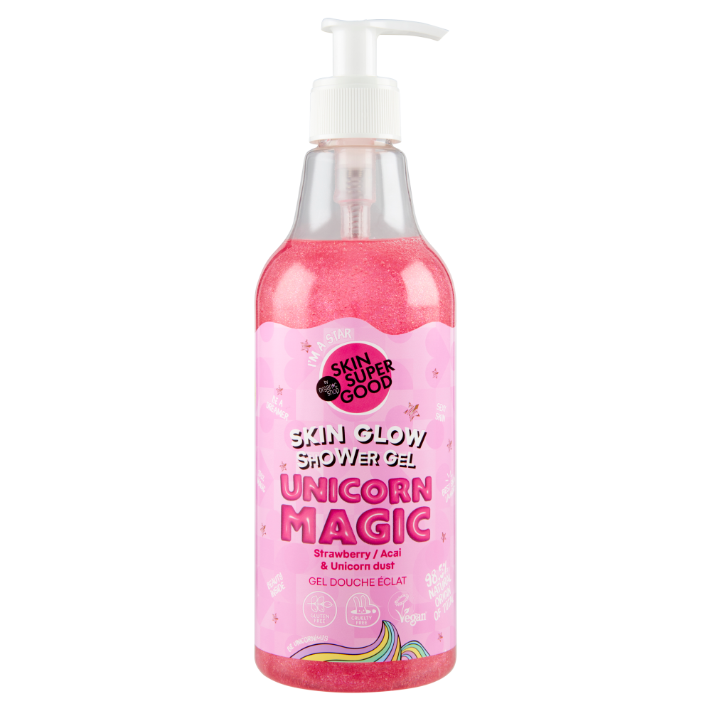 Skin Super Good Skin Glow Shower Gel Unicorn Magic Strawberry/Acai & Unicorn dust 500 ML