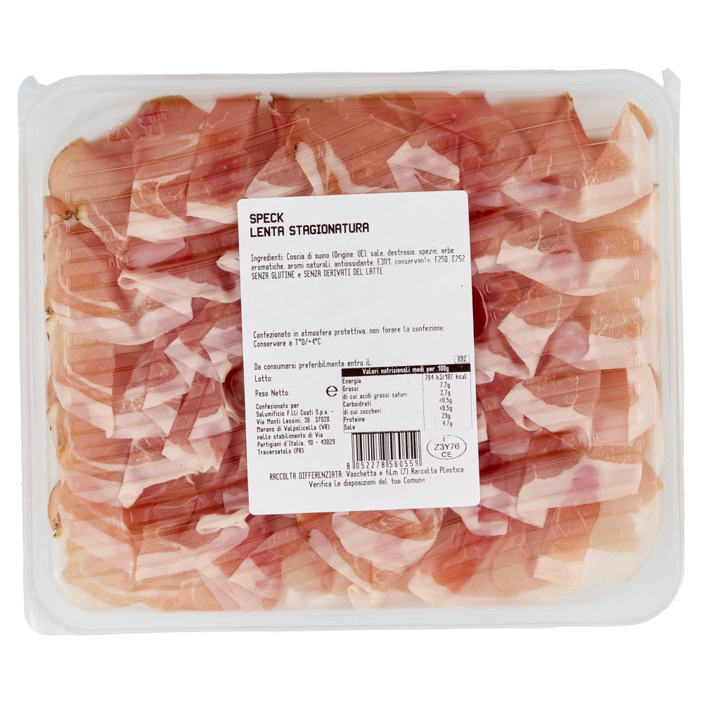 Salumi Coati Speck Lenta Stagionatura 100 g