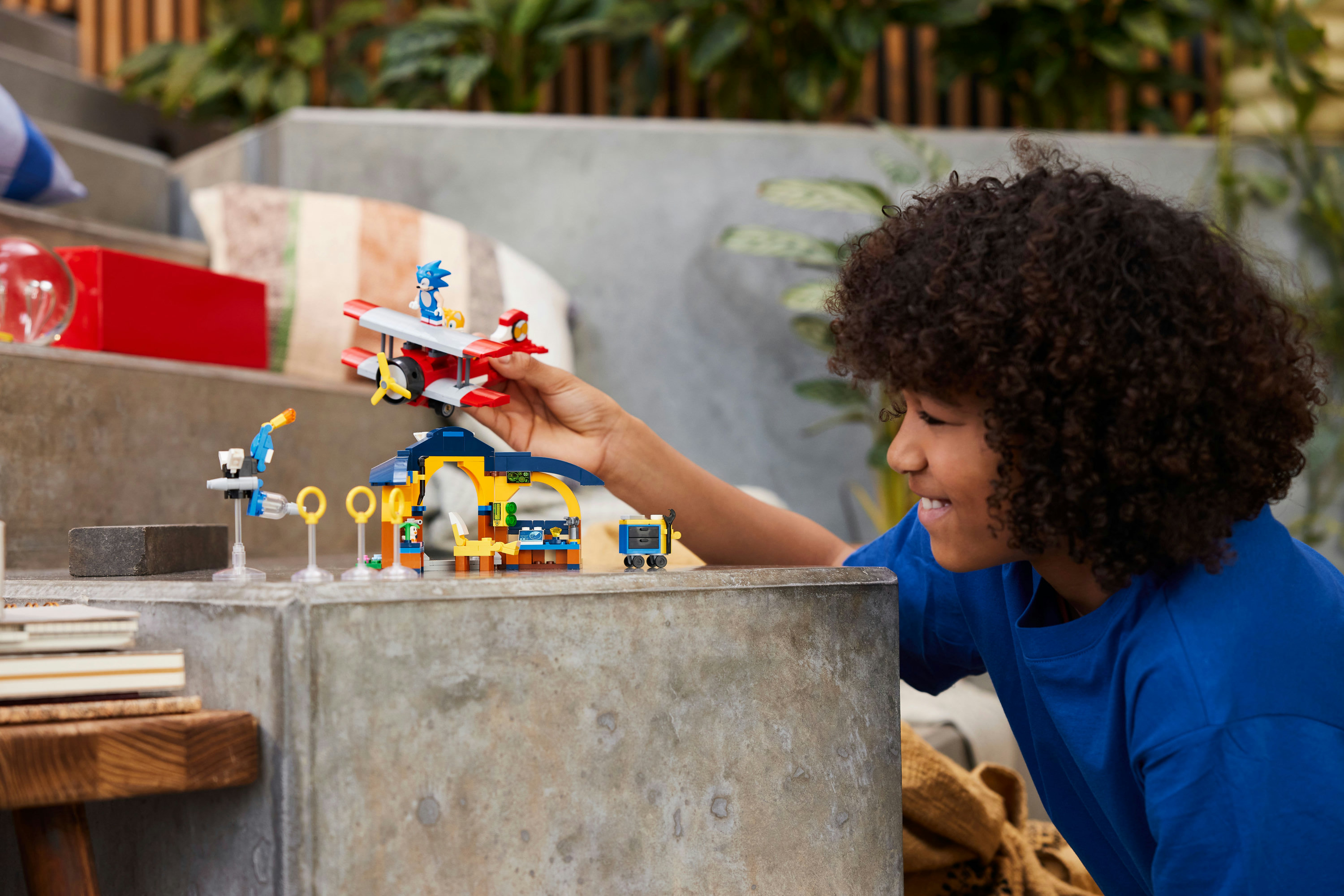 LEGO Laboratorio di Tails e Aereo Tornado