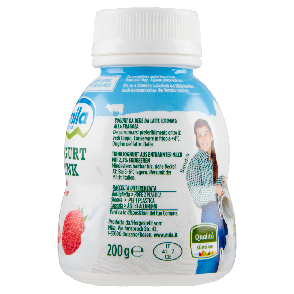 mila Yogurt Drink Fragola 200 g