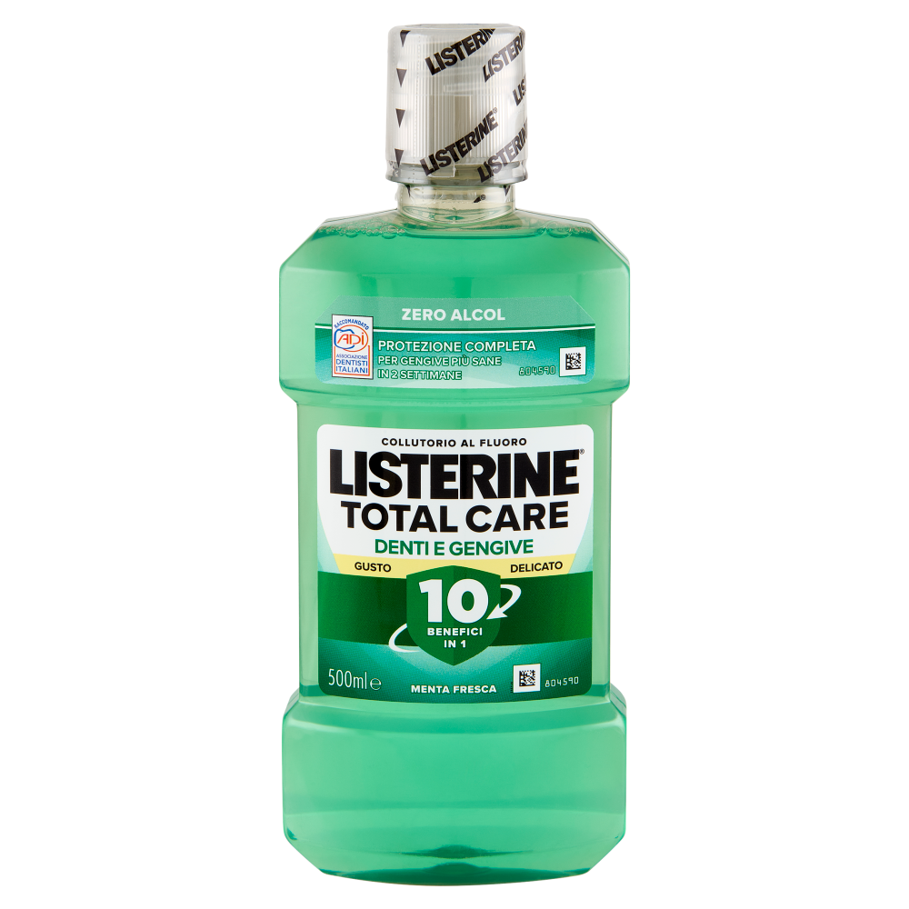 Listerine Difesa Denti e Gengive Gusto Delicato Menta Fresca 500 ml