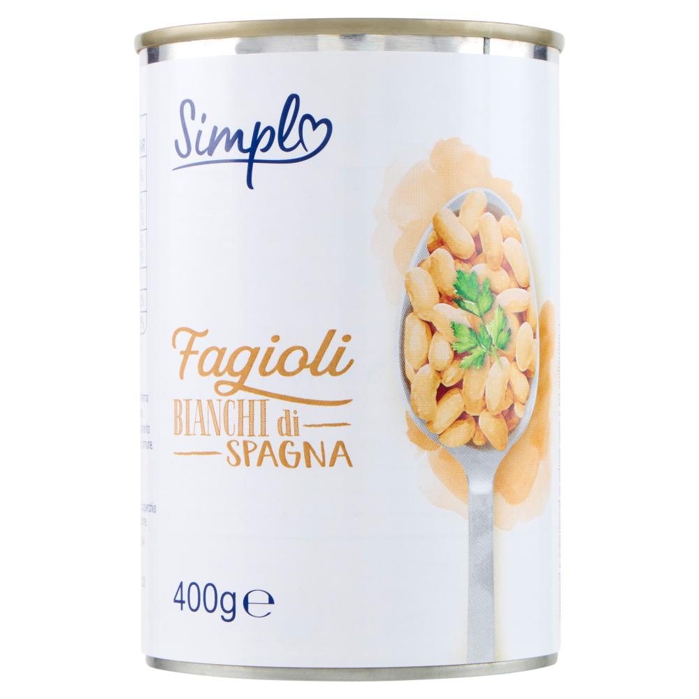 Simpl Fagioli Bianchi di Spagna 400 g