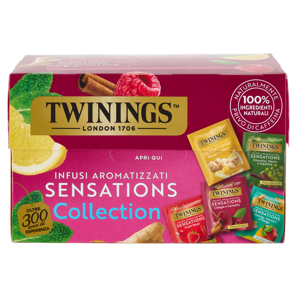 Twinings Infusi Collection Confezione con 5 diversi infusi 20 filtri 36 g