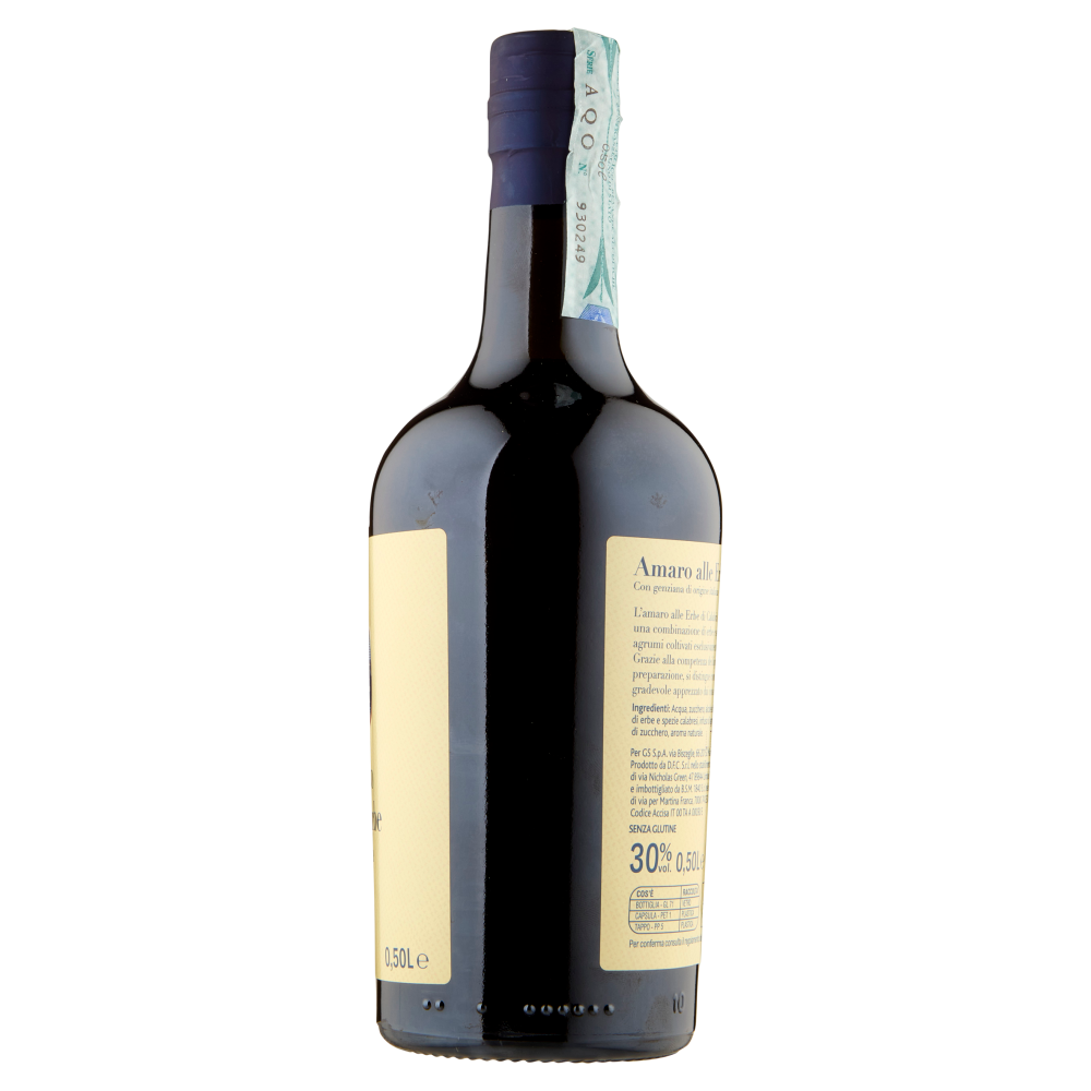 Terre d'Italia Amaro alle Erbe  di Calabria 0,50 L