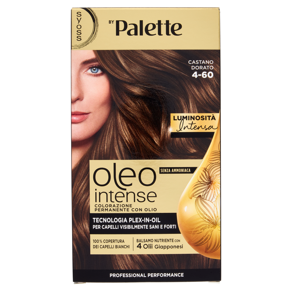 Syoss By Palette oleo intense Castano Dorato 4-60