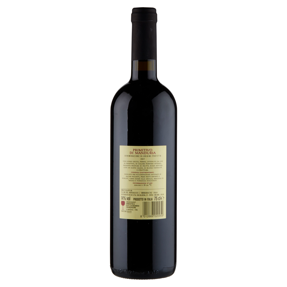 Tralcio Antico Primitivo di Manduria DOP 75 cl