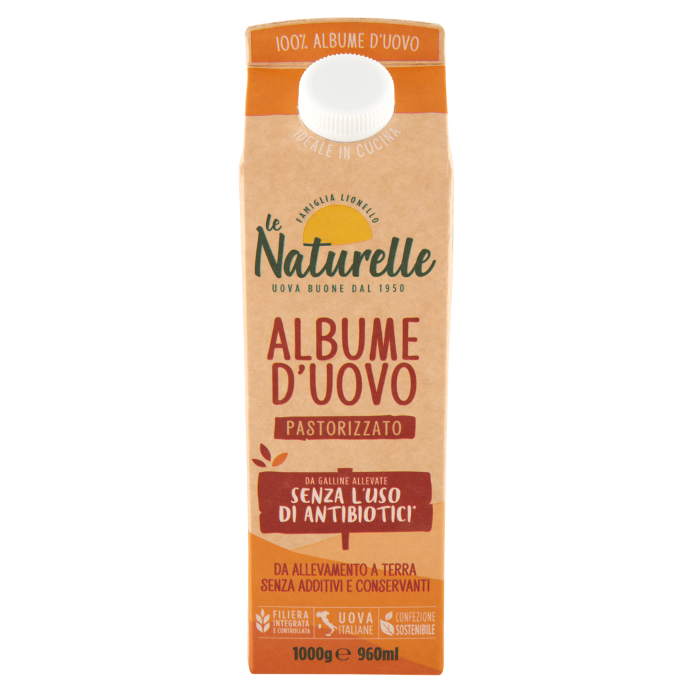 le Naturelle Albume d'Uovo Pastorizzato 1000 g